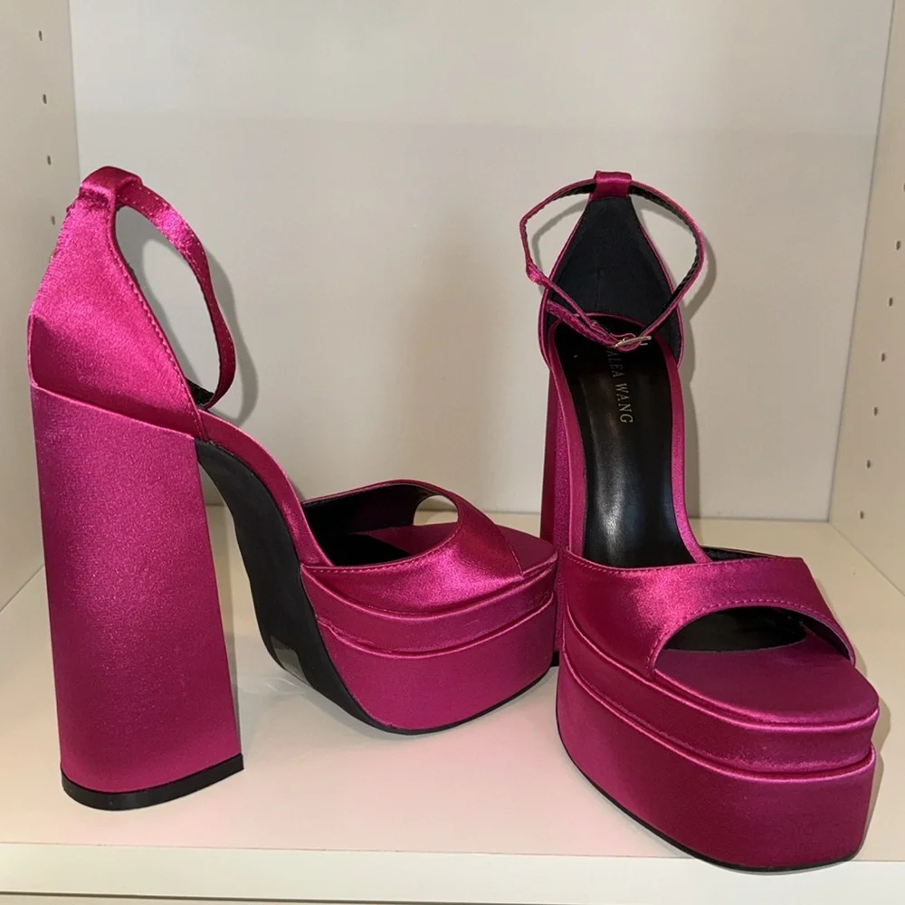 Azalea‎ Wang Talk About It Chunky Sandals